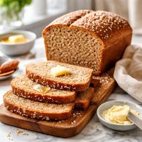 100 Honey Whole Wheat Cracked Wheat Bread