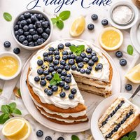 10 Minute Blueberry Layer Cake