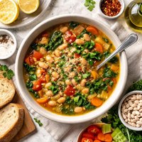 15 Minute White Bean Soup
