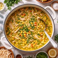 16 Quart Chicken Corn Soup