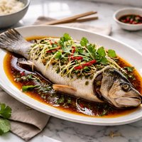 1 Favorite Chinese Steamed Whole Fish by Sy