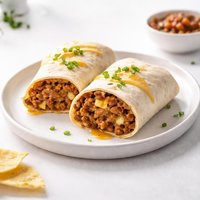 1 Minute Chili Cheese Burritos