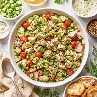 2 in 1 Herbed Chicken Leftover Chicken Salad