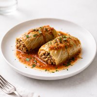 2 Pot Stove Top Unstuffed Cabbage Rolls