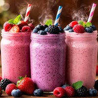 3 Berry Shakes