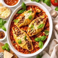 3 Cheese Beef Stuffed Shells
