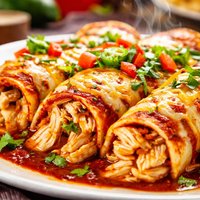 3 Cheese Chicken Enchiladas