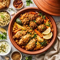 3 Layered Tunisian Tagine