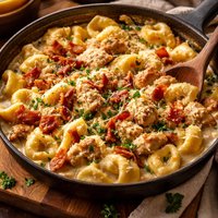 4 Cheese Chicken and Bacon Tortellini