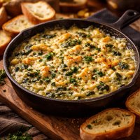 4 Cheese Spinach Artichoke Dip
