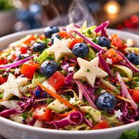4th of July Cabbage Salad