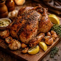 50 Shades of Garlic Roasted Chicken