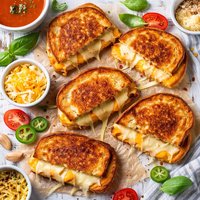 5 Cheese Grilled Cheese