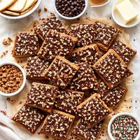 5 Ingredient Cracker Toffee