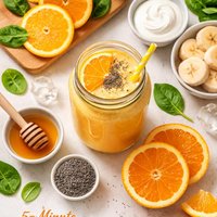 5 Minute Orange Smoothie