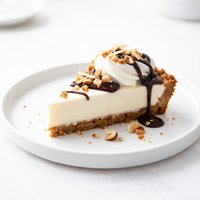 5 Minute White Chocolate Hazelnut Pie