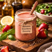 5 Star Balsamic Strawberry Salad Dressing