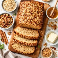 60 Minute Oatmeal Nut Bread