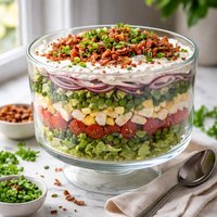 7 Layer Salad W O Cheese