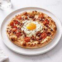 A Bit Different Breakfast Pizza