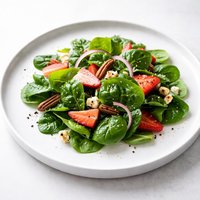 A Different Spinach Salad