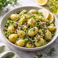 A Dilly Potato Salad No Mayo