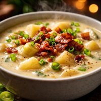 A Fitzgeralds Casino Potato Leek Soup