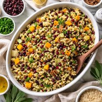 A Lighter Quinoa Stuffing