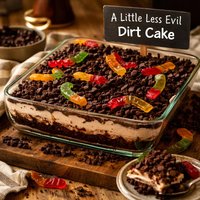 A Little Less Evil Dirt Cake