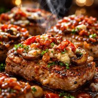 A Little of Everything Pork Chops