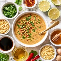 A Peanut Vinaigrette