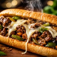 A Real Philly Cheesesteak