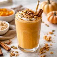 A Rich Pumpkin Smoothie Vegan Friendly