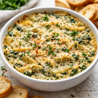 Absolutely Wonderful Cheesy Creamy Spinach Artichoke Dip