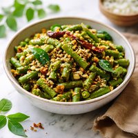 Achingya Thoren Kerala Style Green Bean Curry