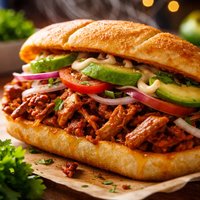 Achiote Pork Torta Sandwiches