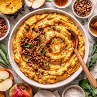 Acorn Squash and Apple Mash