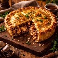 Adobo Chicken Pie