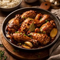 Adobo Chicken with Ginger