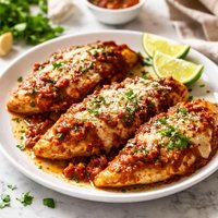 Adobo Salsa Parmesan Chicken Quick Easy