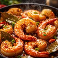 Adobo Style Shrimp Filipino