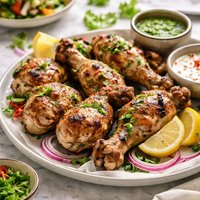 Afghani Chicken Tangri Kawabs