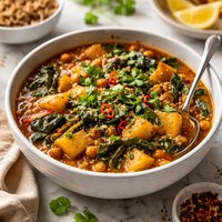 African Potato and Collard Green Stew