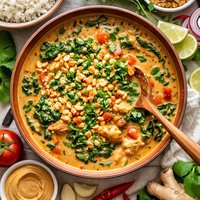 African Spinach and Peanut Butter Stew