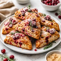 After the Holiday Scones Aka Cranberry Sauce Scones