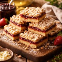 Afternoon Tea Bars with Jam