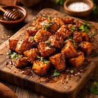 Agave Roasted Sweet Potatoes Vegan
