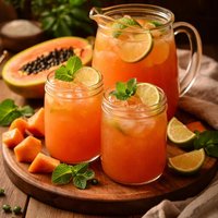 Agua Fresca De Papaya