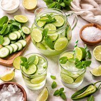 Agua Fresca De Pepino