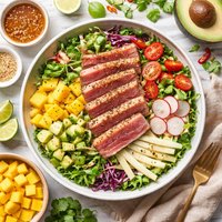 Ahi Jicama Salad